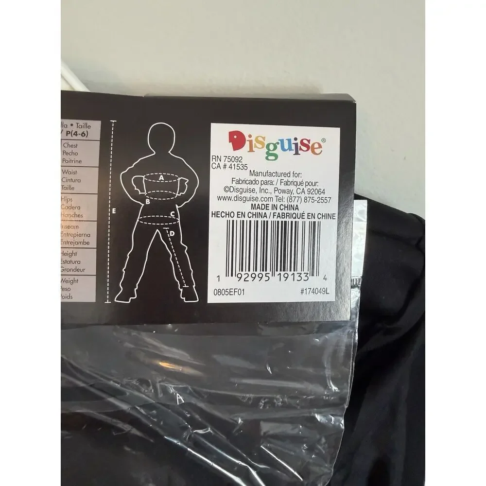 Universal Monsters FRANKENSTEIN Child Costume Sz 4-6 NWT